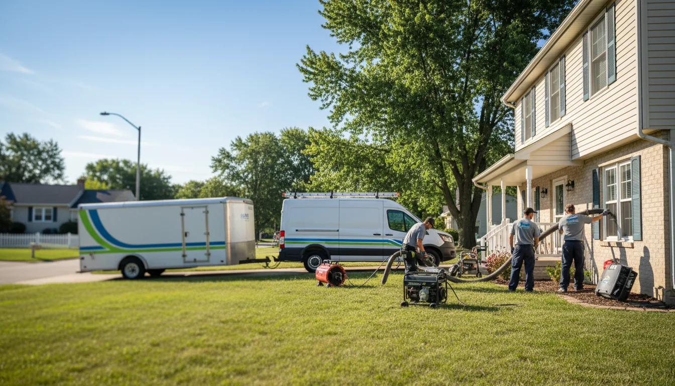 Flooded Basement Restoration And Cleanup With Repair in Whitewater, MT near me